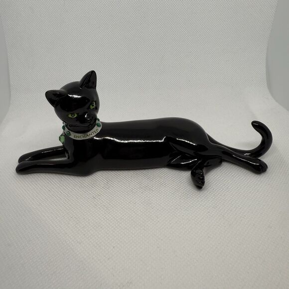 Hamilton Collection Virtues of the Black Cat Individually Enchanted - Picture 1 of 5